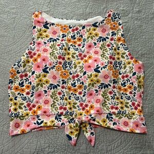 Lime Ricki Swim Knotted Crop Top 3X